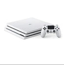 Console PlayStation 4 PS4 Pro 1Terabyte Branco Seminovo  + 2 Controles + 5 Jogos
