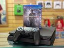 Console Playstation 4 PS4 Slim 1 Terabyte Seminovo + 2 Controles + 3 Jogos